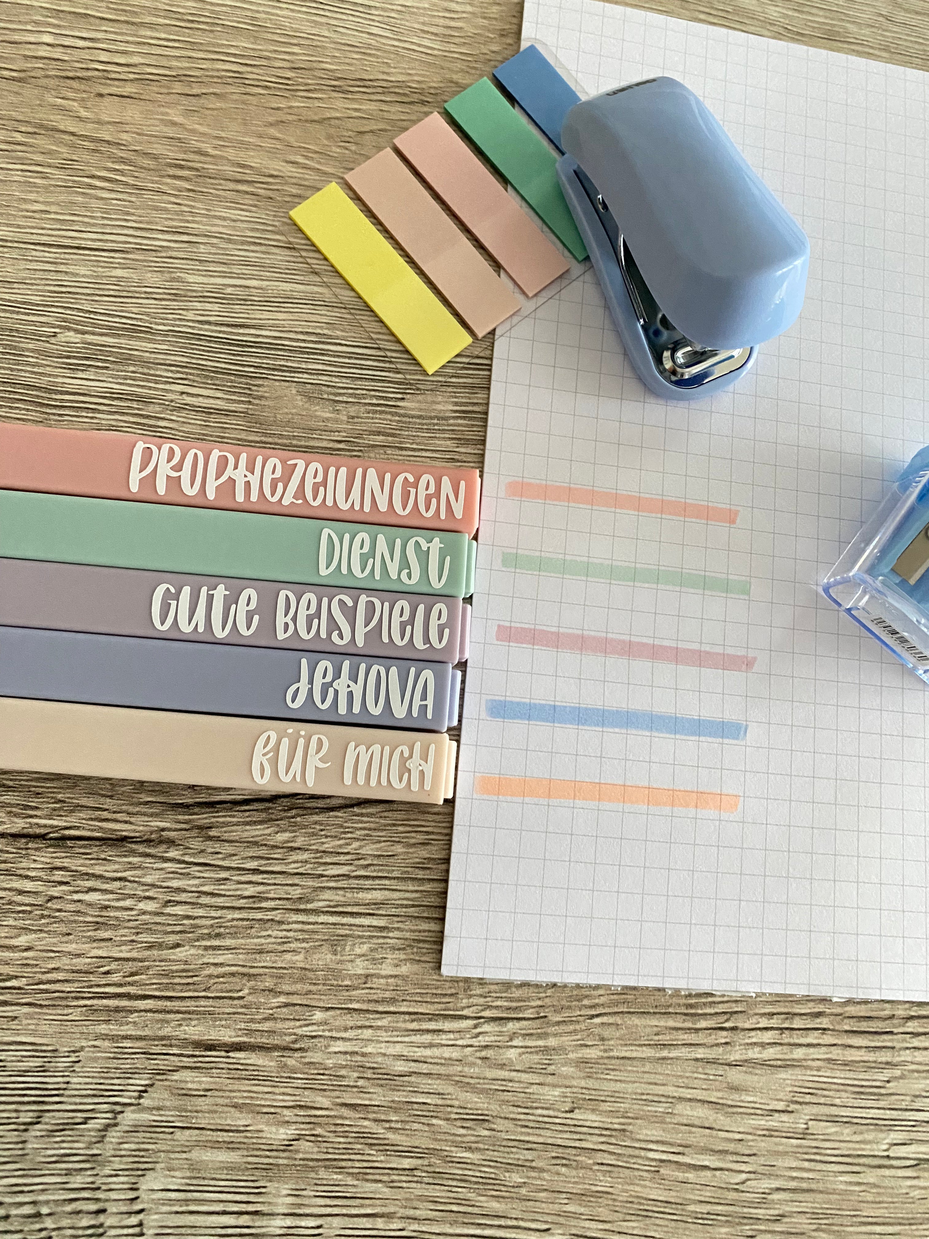 Set JW Textmarker Persönliches Bibelstudium